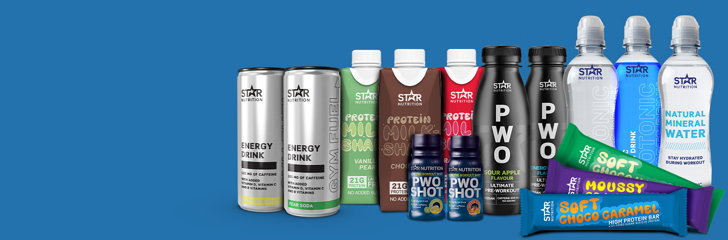 Star Nutrition. Upptäck det senaste från Star Nutrition 
och våra Grab & Go-favoriter.